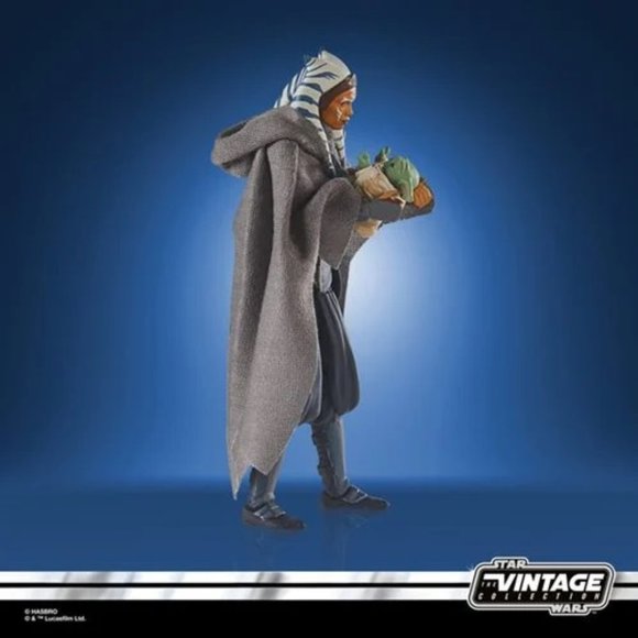 NEW!  Star Wars The Vintage Collection Deluxe Ahsoka Tano and Grogu - Picture 2 of 8